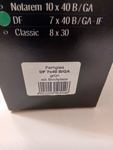 Docter optic 7x40 ga - 7x40, b/ga